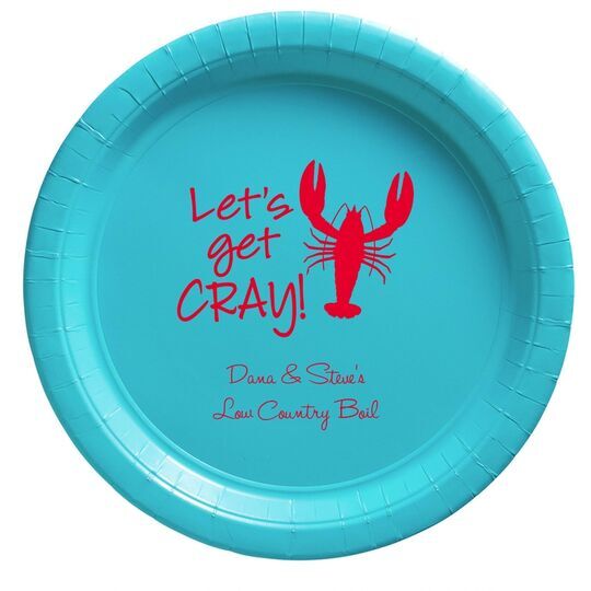 Let's Get Cray Paper Plates